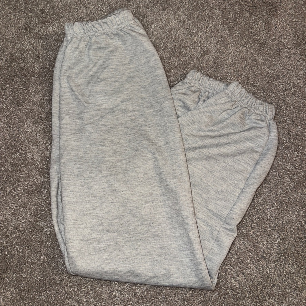Boohoo Light Gray Sweatpants